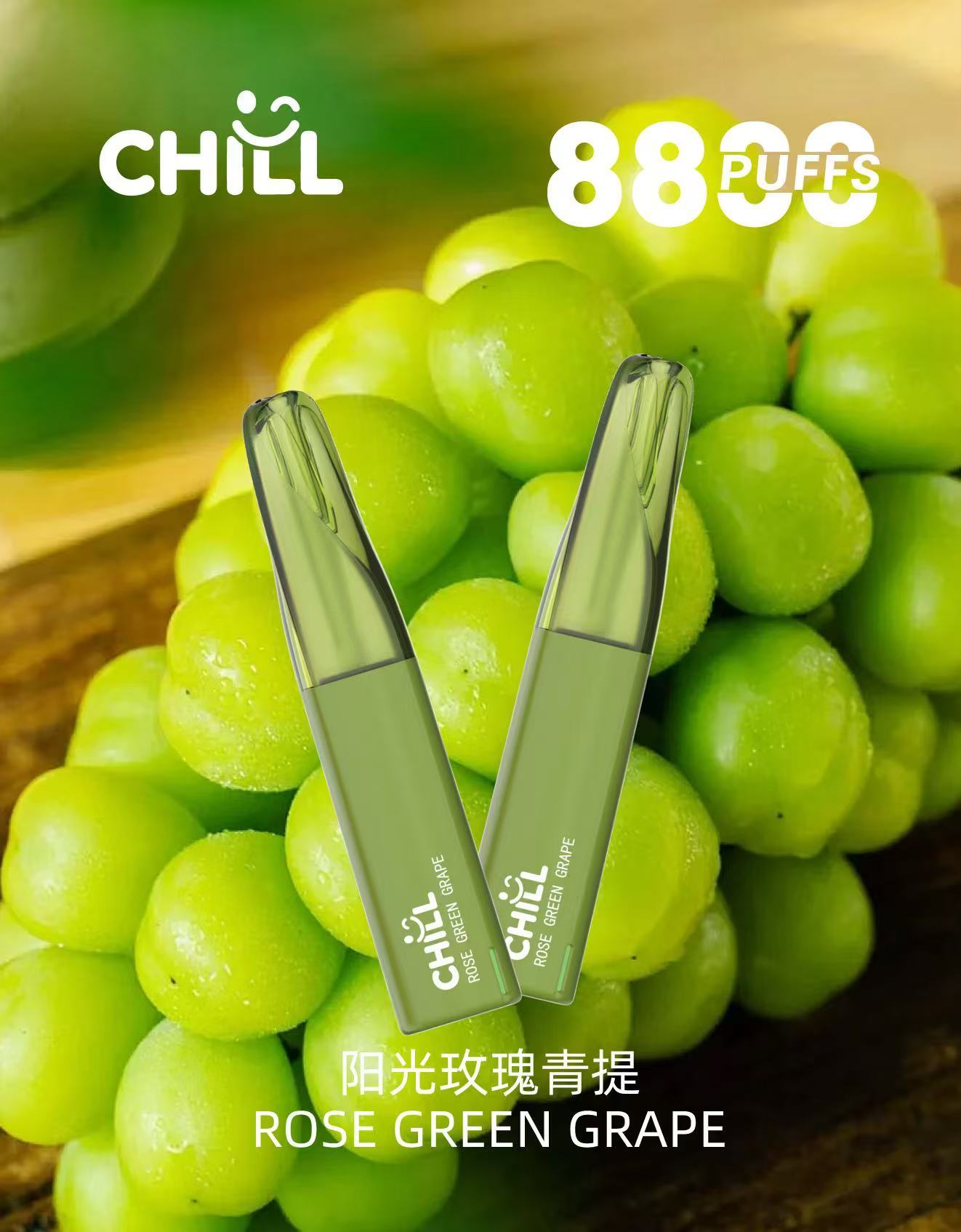 始祖鳥CHILL 8800口隨身電子煙