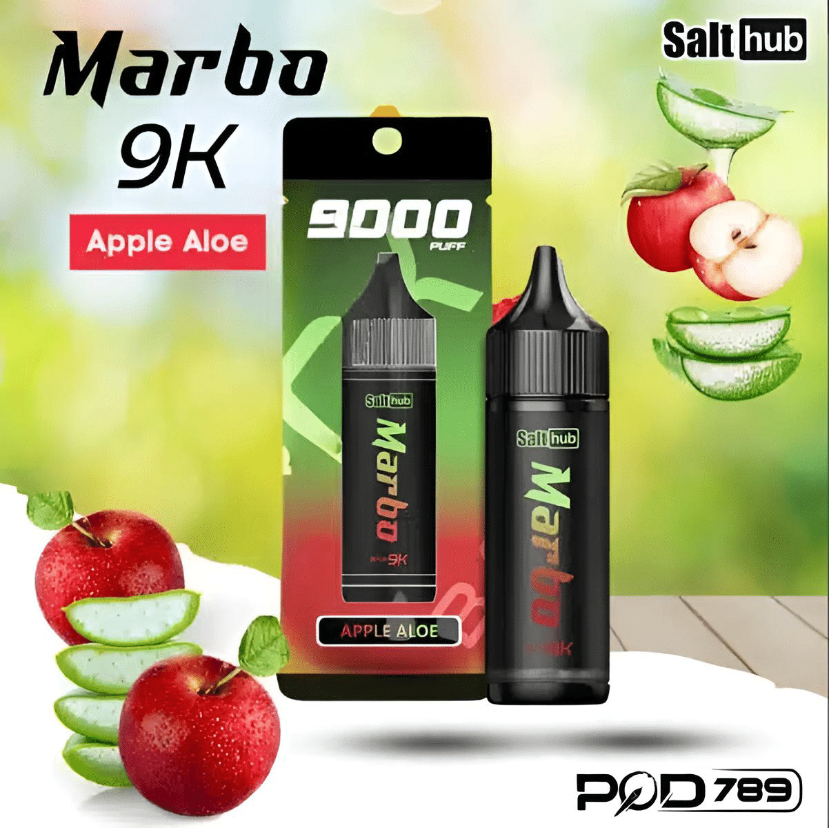 Marbo Bar 9000 Puffs 拋棄式電子煙 — 可充電設計 14ML煙油 超長持久 泰國熱賣經典