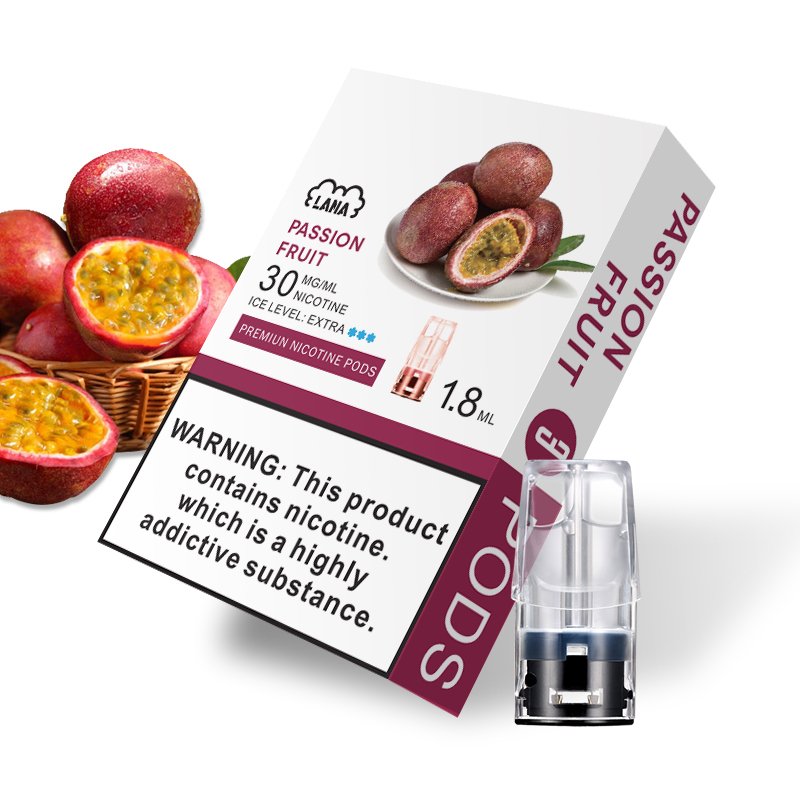 LANA 一代專用煙彈｜三入裝｜2.5ML｜35款風味與LED發光效果