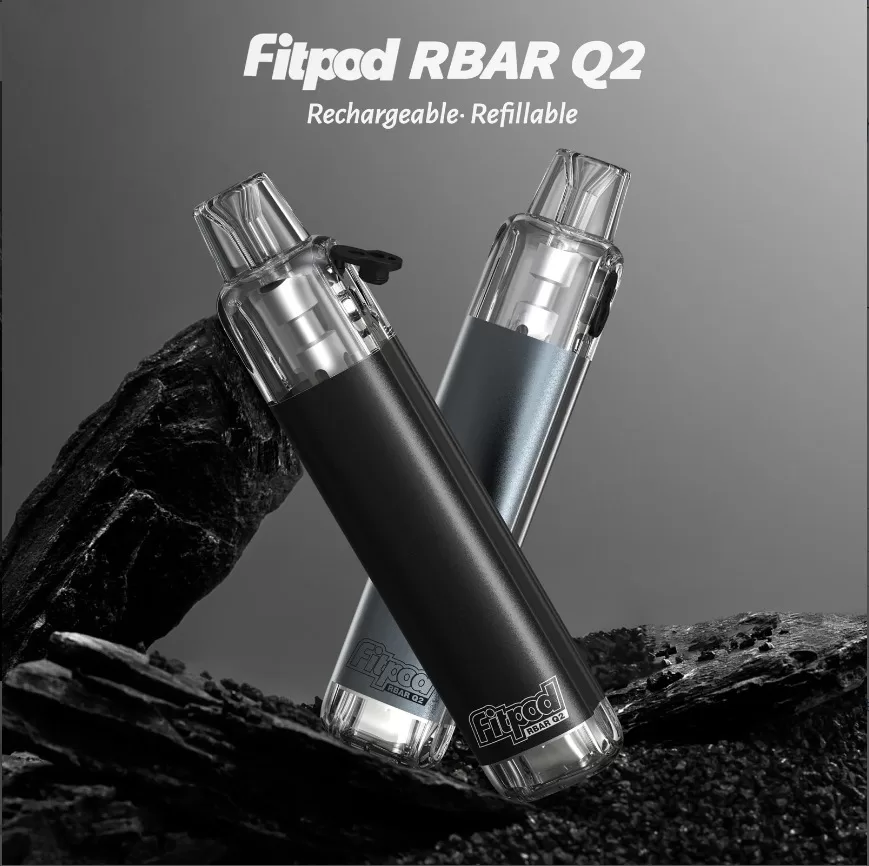 Fitpod RBAR Q2 可重注油拋棄式主機｜一次性電子菸批發｜台灣現貨供應