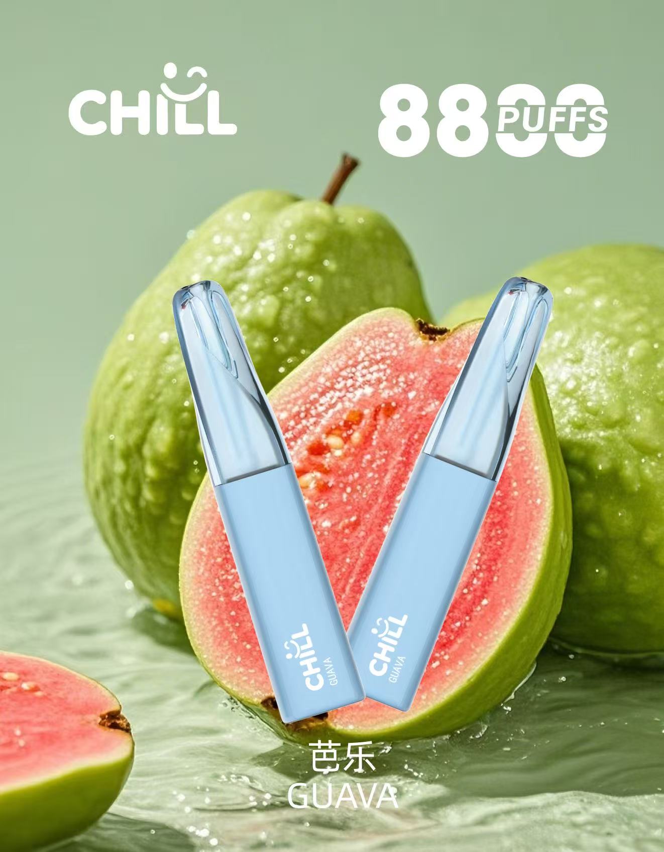 始祖鳥CHILL 8800口隨身電子煙｜口數紮實×輕巧機身免充電免添油