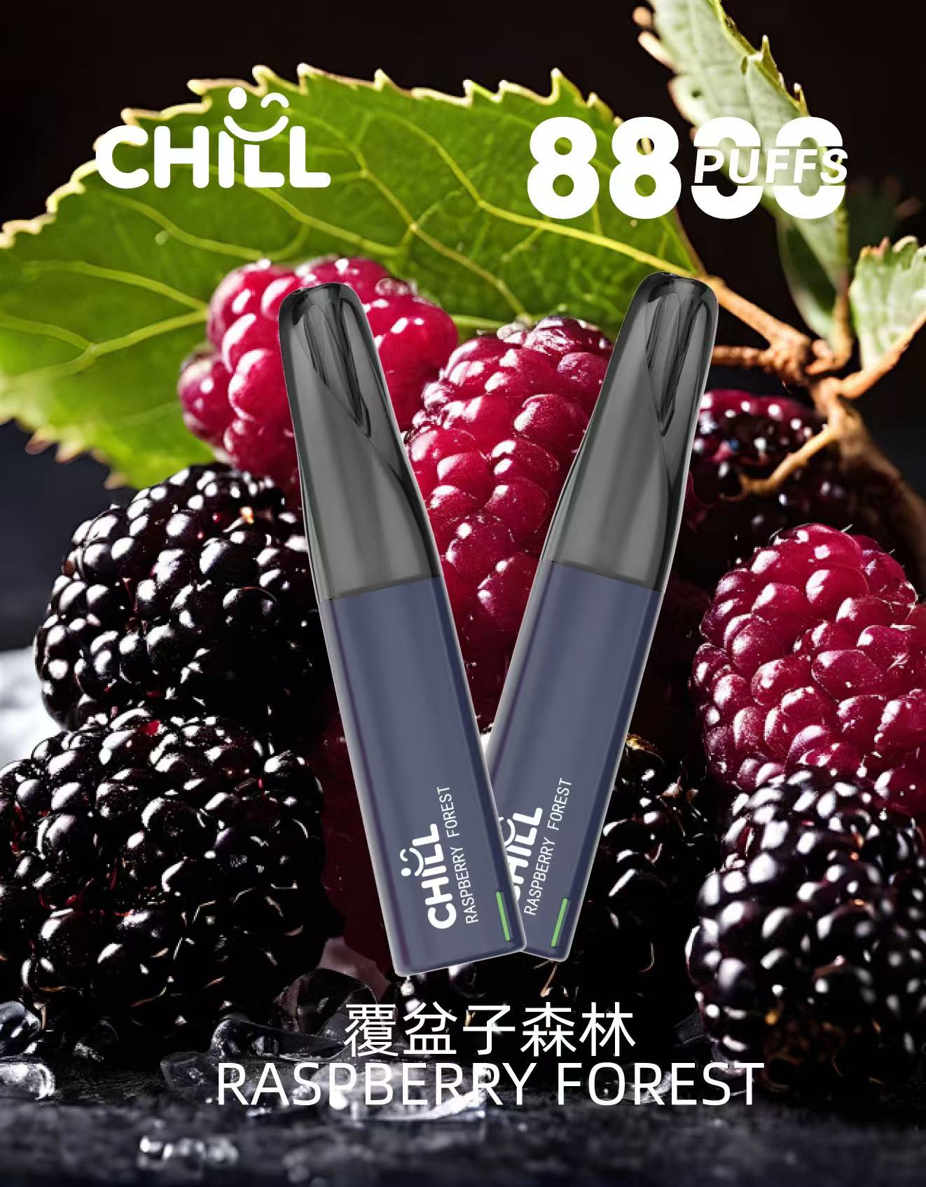 始祖鳥CHILL 8800口隨身電子煙｜口數紮實×輕巧機身免充電免添油