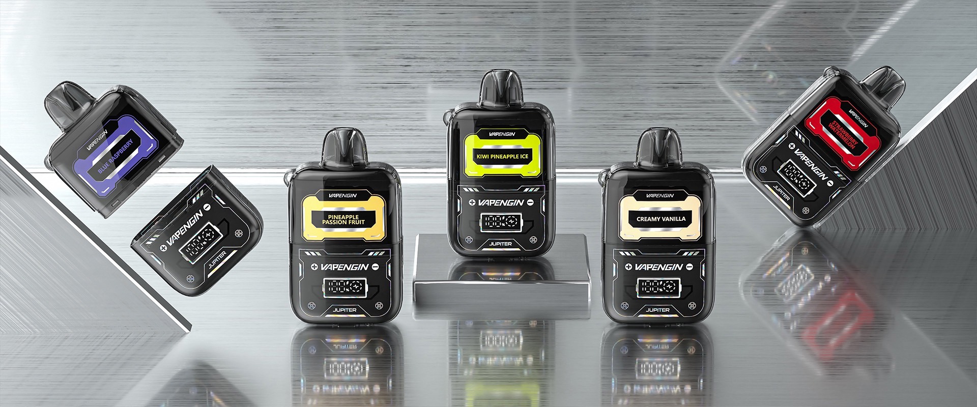 VAPENGIN木星可換彈拋棄式電子煙套裝｜主機與煙彈專屬搭配，無縫體驗