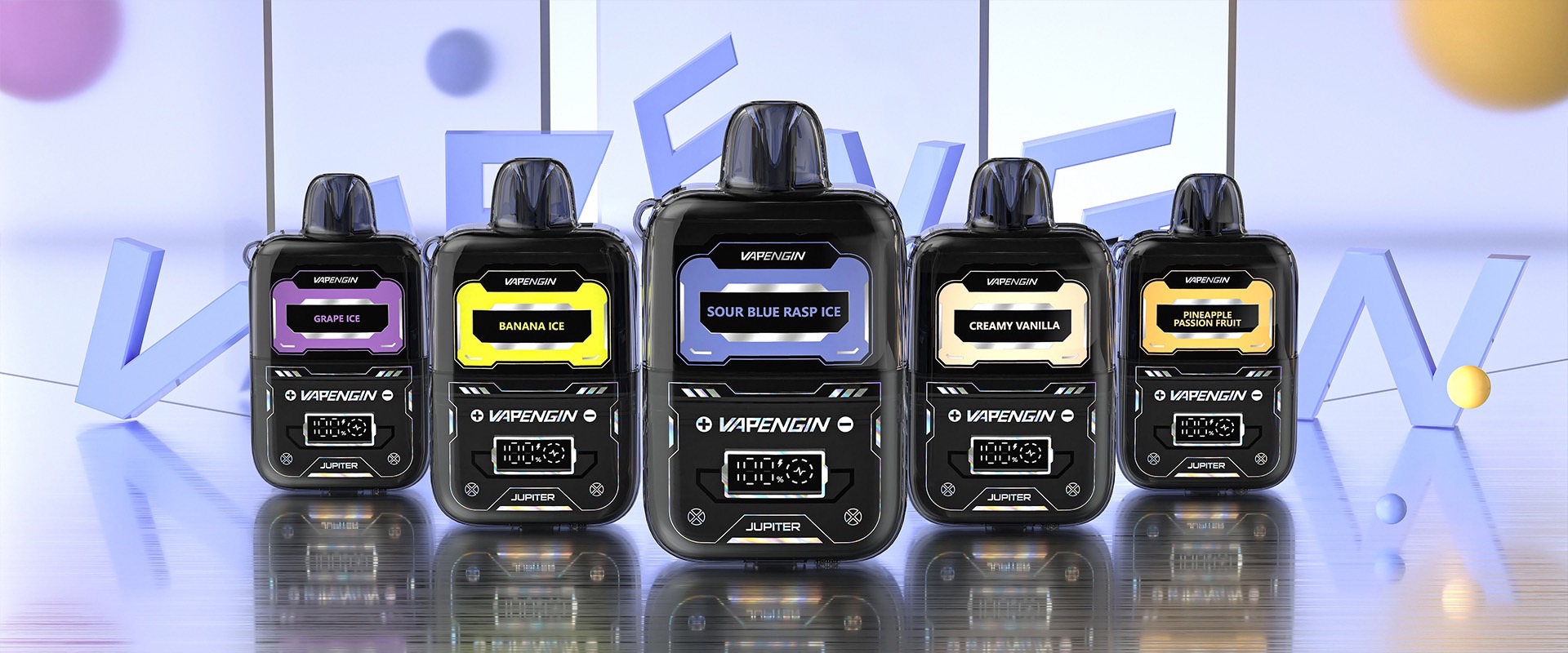 VAPENGIN木星可換彈拋棄式電子煙套裝｜主機與煙彈專屬搭配，無縫體驗